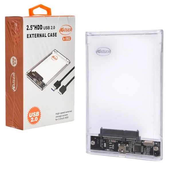 باکس هارد شفاف کایزر (KAISER) مدل K582