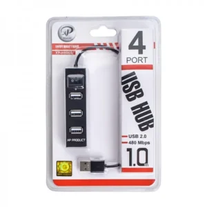 هاب-4-پورت-usb-20-ایکس-پی-xp هاب چهار پورت USB 2.0 ایکس پی (XP) مدل H806S یک متری