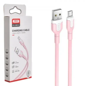 کابل میکرو یو اس بی (Micro-USB) ایکس او صورتی مدل NB212 یک متری
