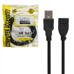 کابل افزایش طول ایکس فور نت مدل X4NET طول ۳ متر